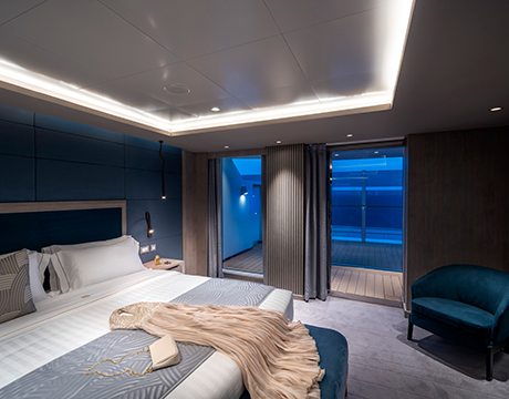 Suite MSC Yacht Club Duplex du propriétaire avec bain à remous-[YC4]