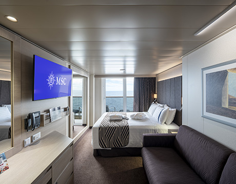 Cabine de luxe Aurea avec balcon-[BA]