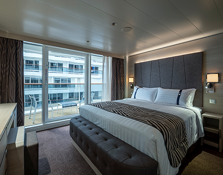 Cabine Fantastica de luxe à balcon avec vue sur promenade-[PR3]