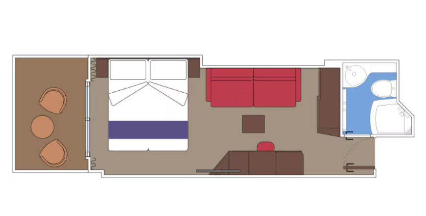 Deluxe Balcony Fantastica