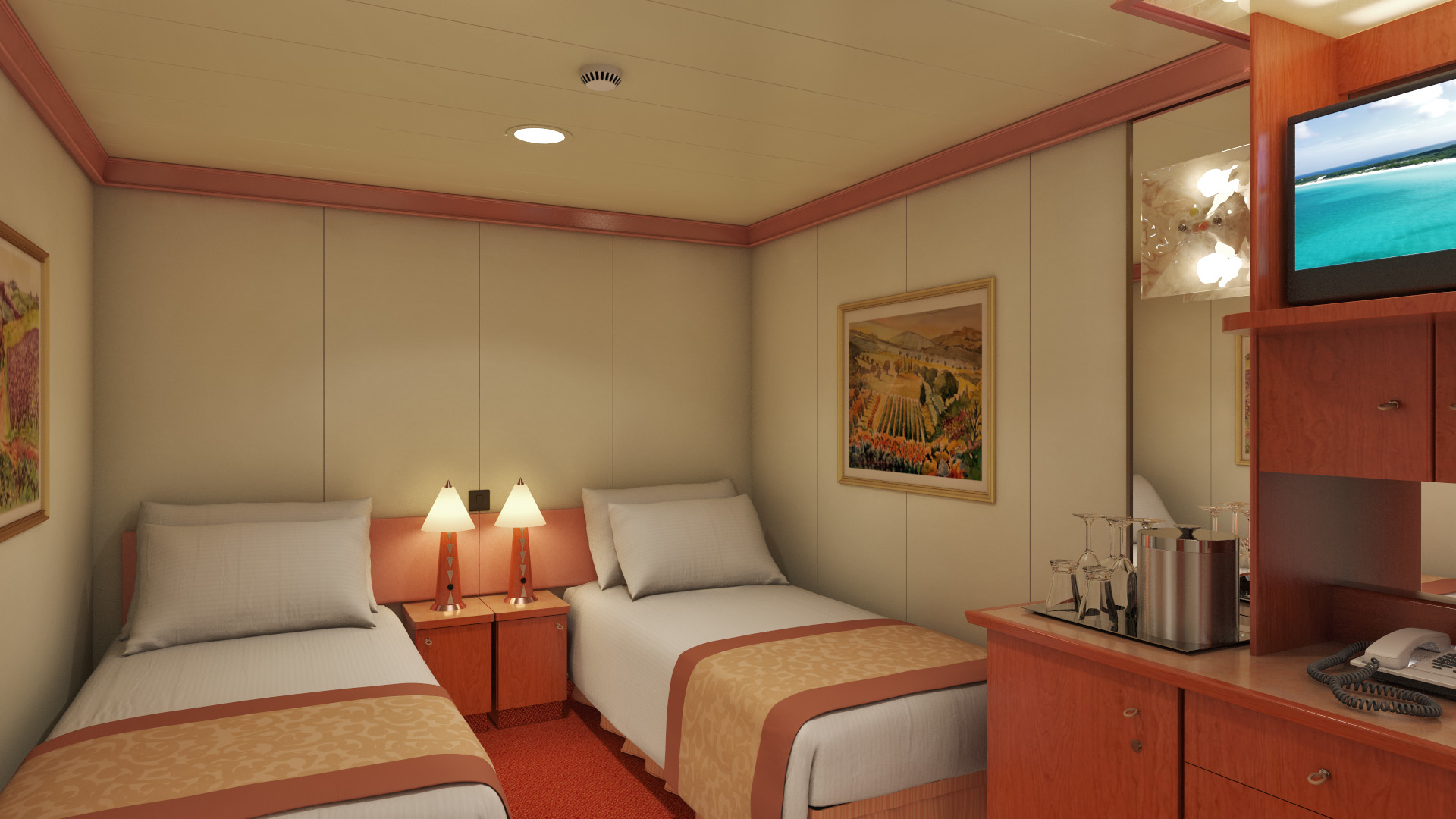 Interior Stateroom