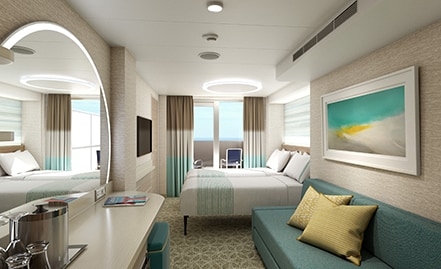 Cloud 9 Spa Forward-View Extended Balcony