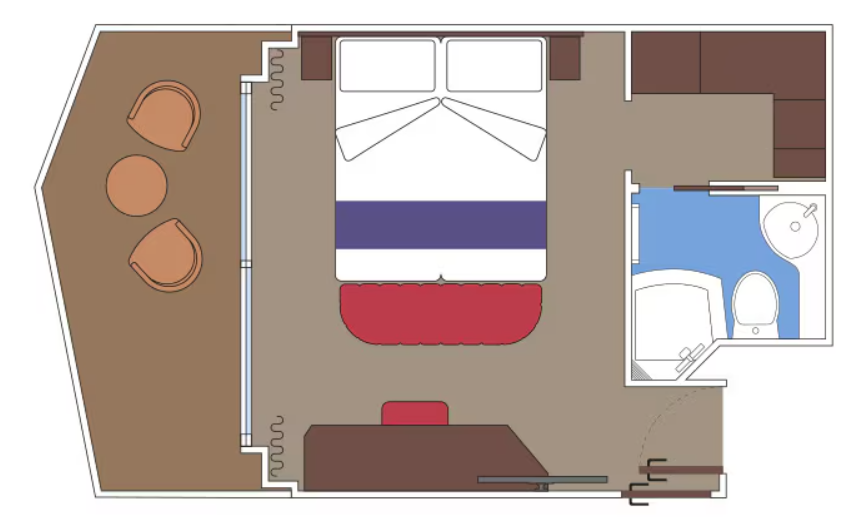 Deluxe Balcony  With Promenade View Fantastica