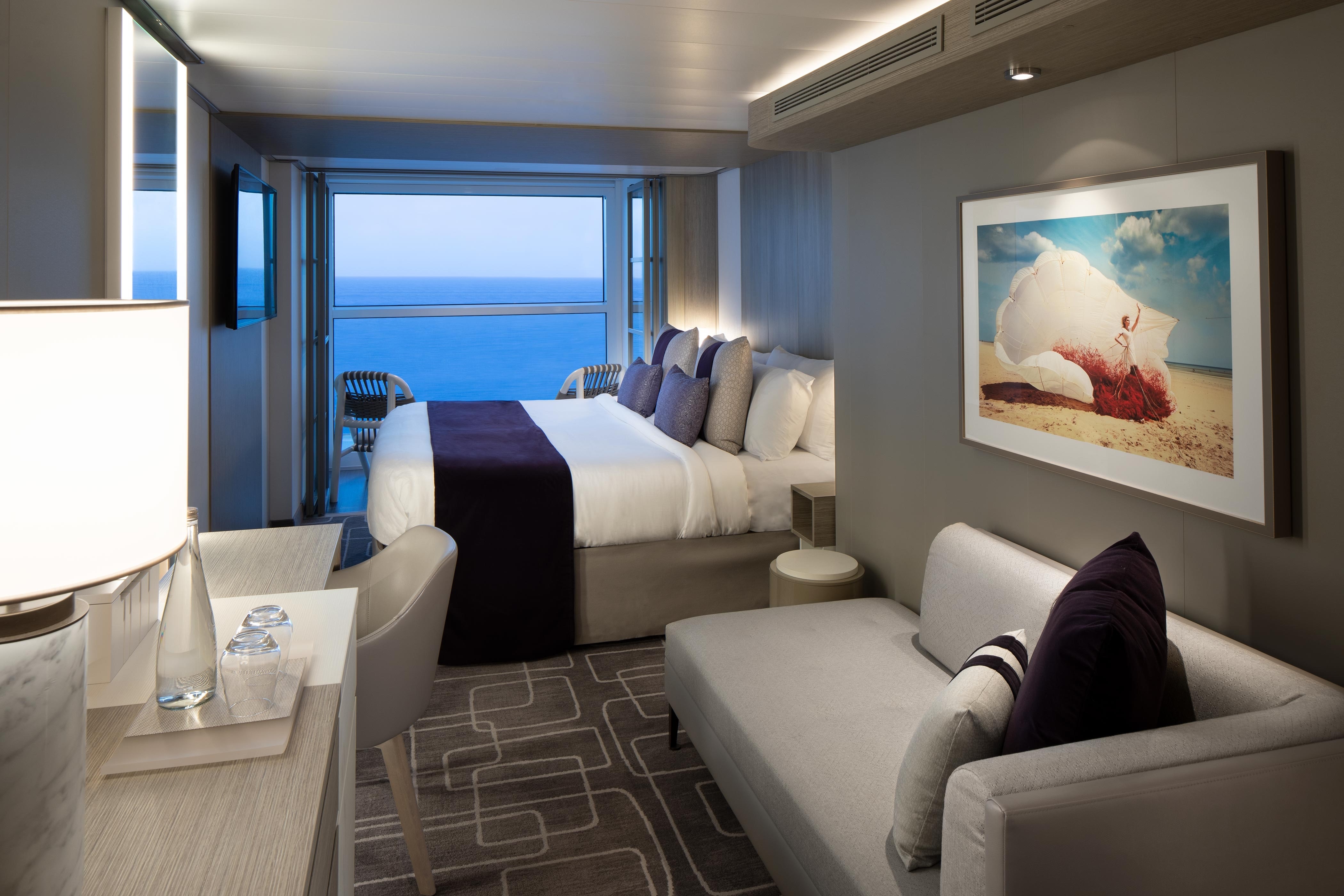 Edge Stateroom with Infinite Veranda