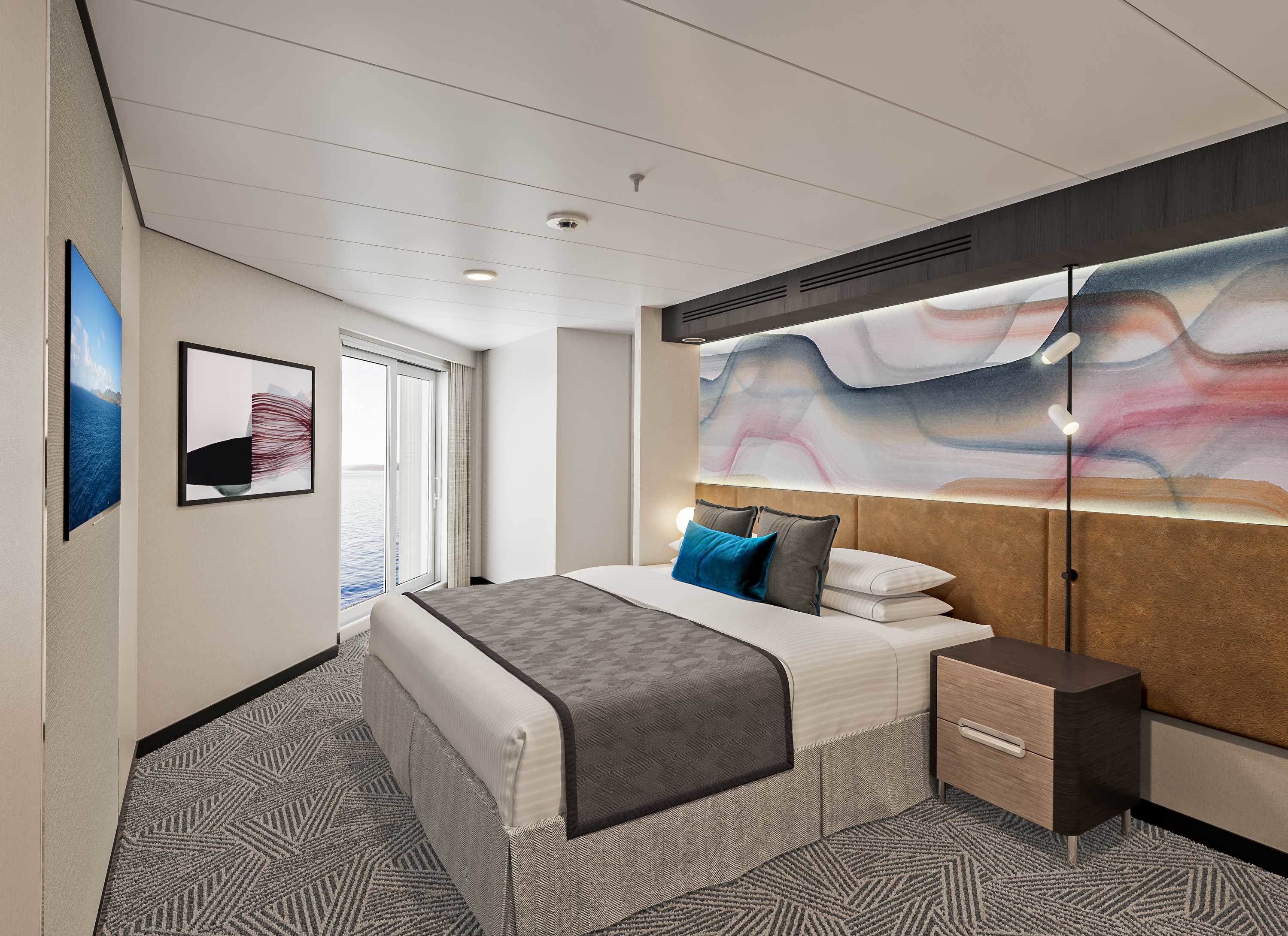 Family Suite With Master Bedroom & Large Balcony