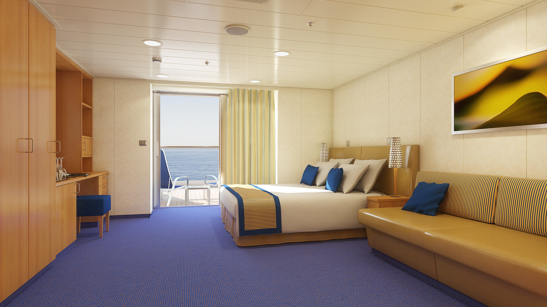 Aft - View Extended Balcony