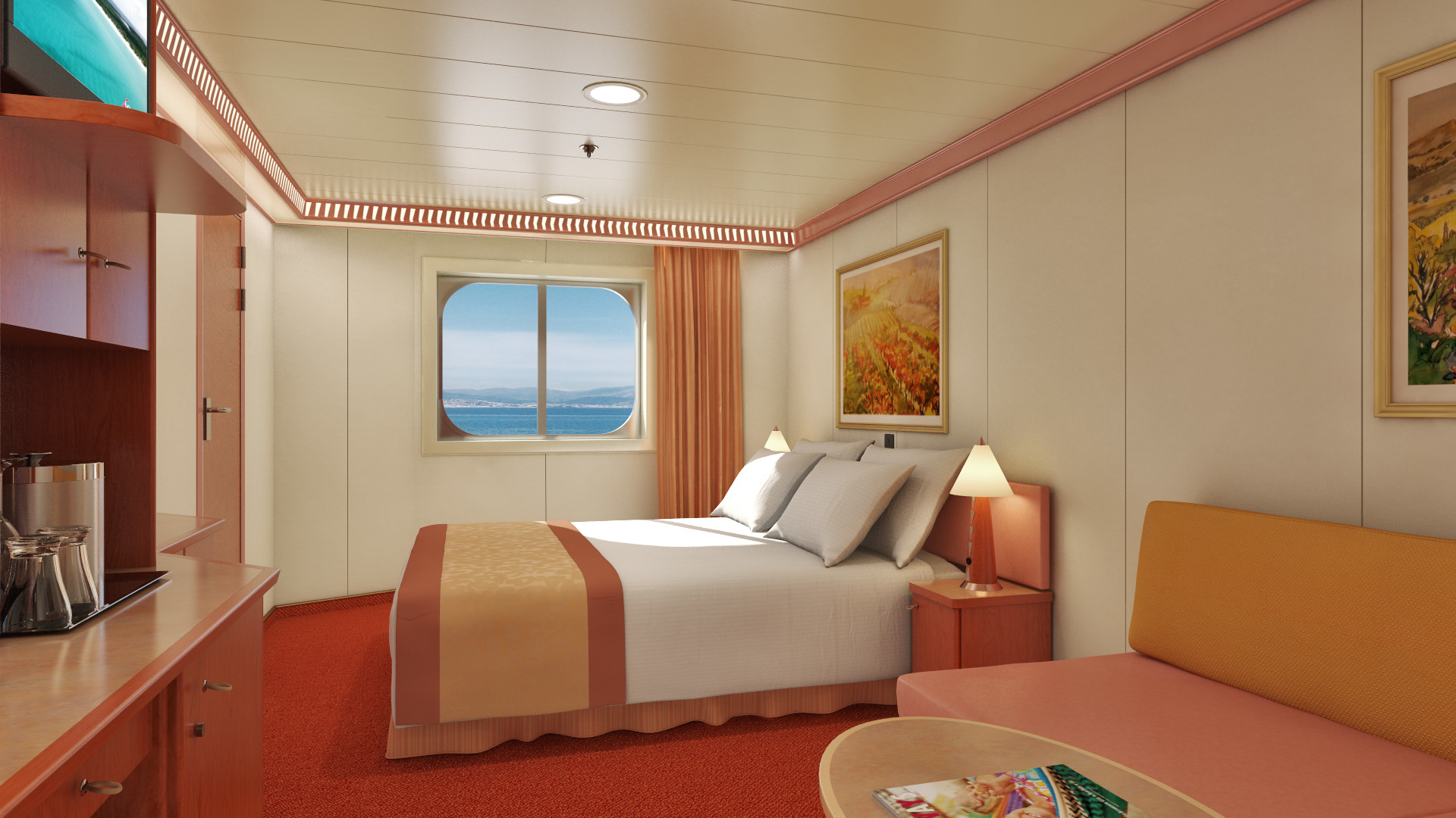 Oceanview Stateroom