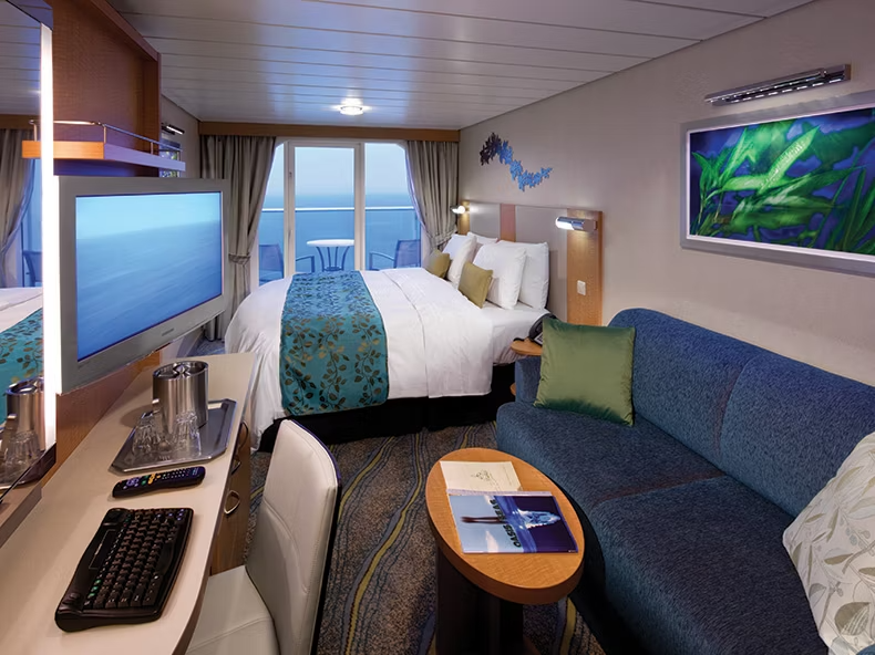 Connecting Oceanview Balcony