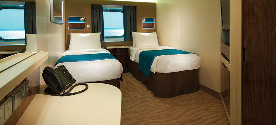 Outside/Oceanview T1 cabin