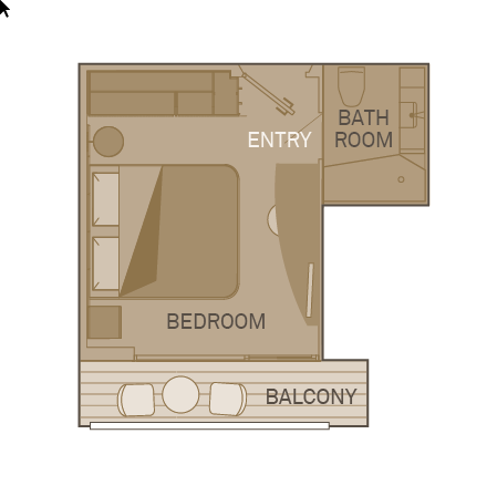 Balcony BS cabin