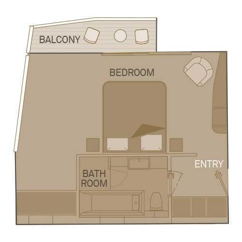 Royal Panorama Suite cabin