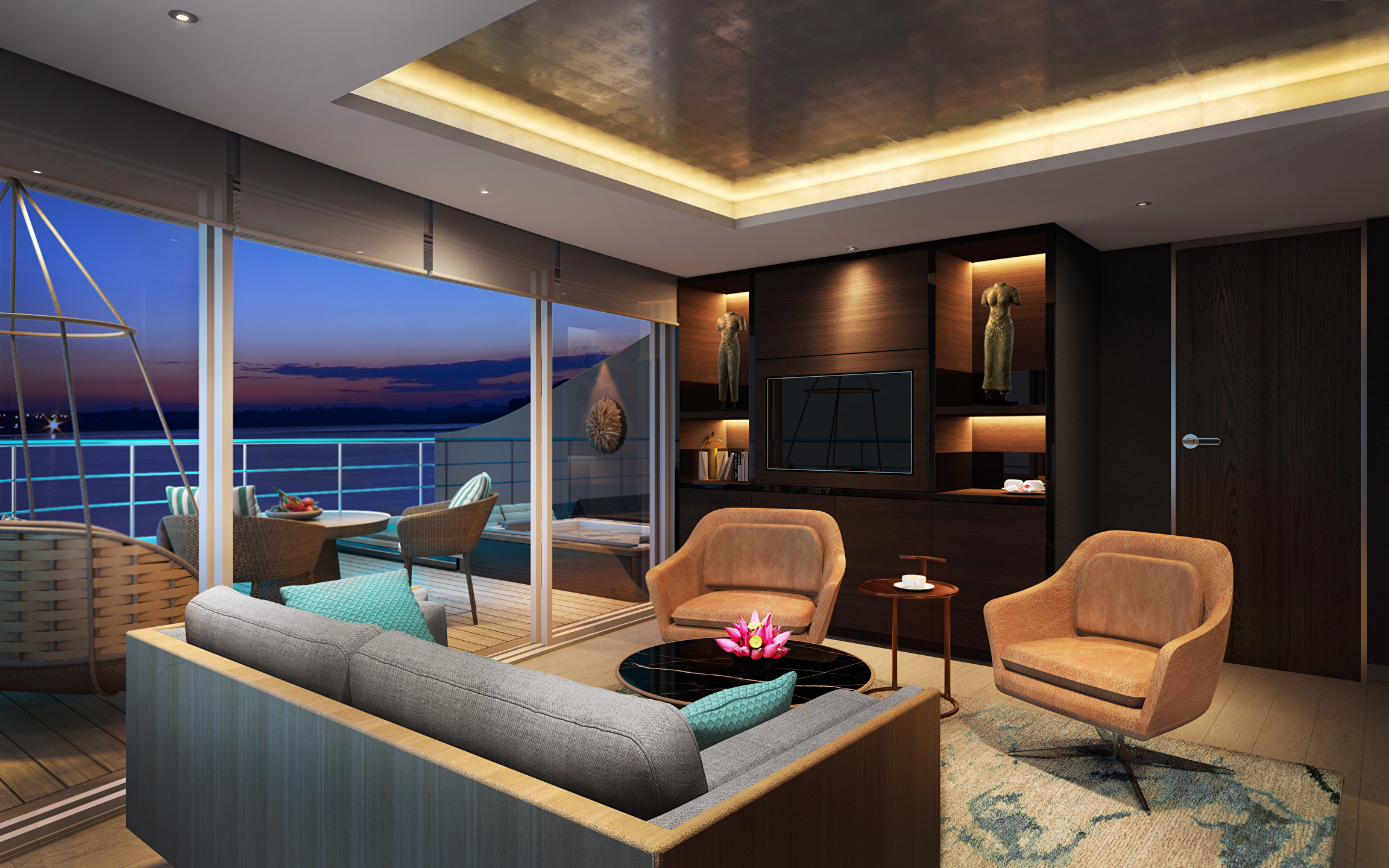 Royal Panorama Suite cabin