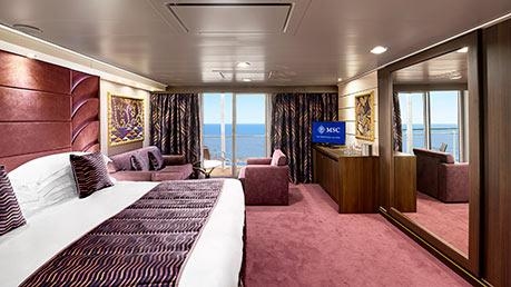 MSC YACHT CLUB DELUXE SUITE cabin