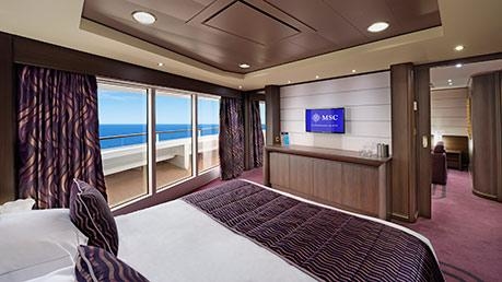 MSC YACHT CLUB EXECUTIVE & FAMILY SUITE cabin