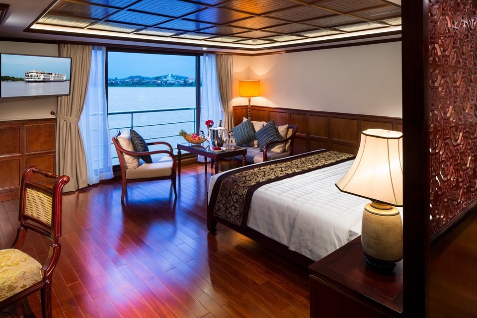 Luxury Suite French & Outside Balcony cabin