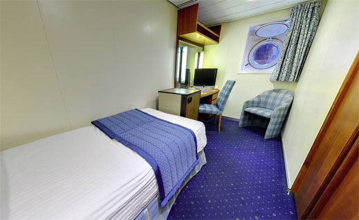 Outside/Oceanview B cabin