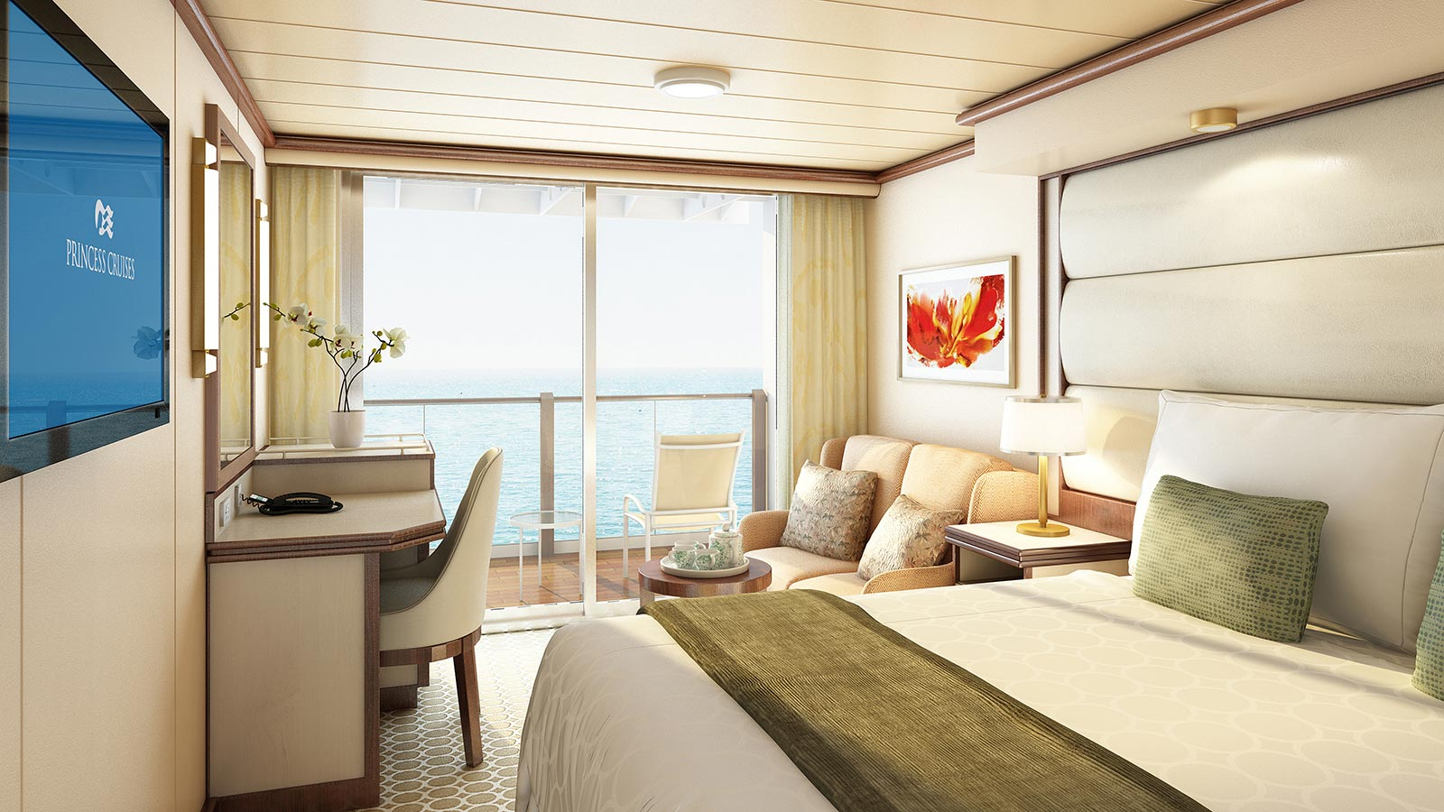Balcony D4 cabin