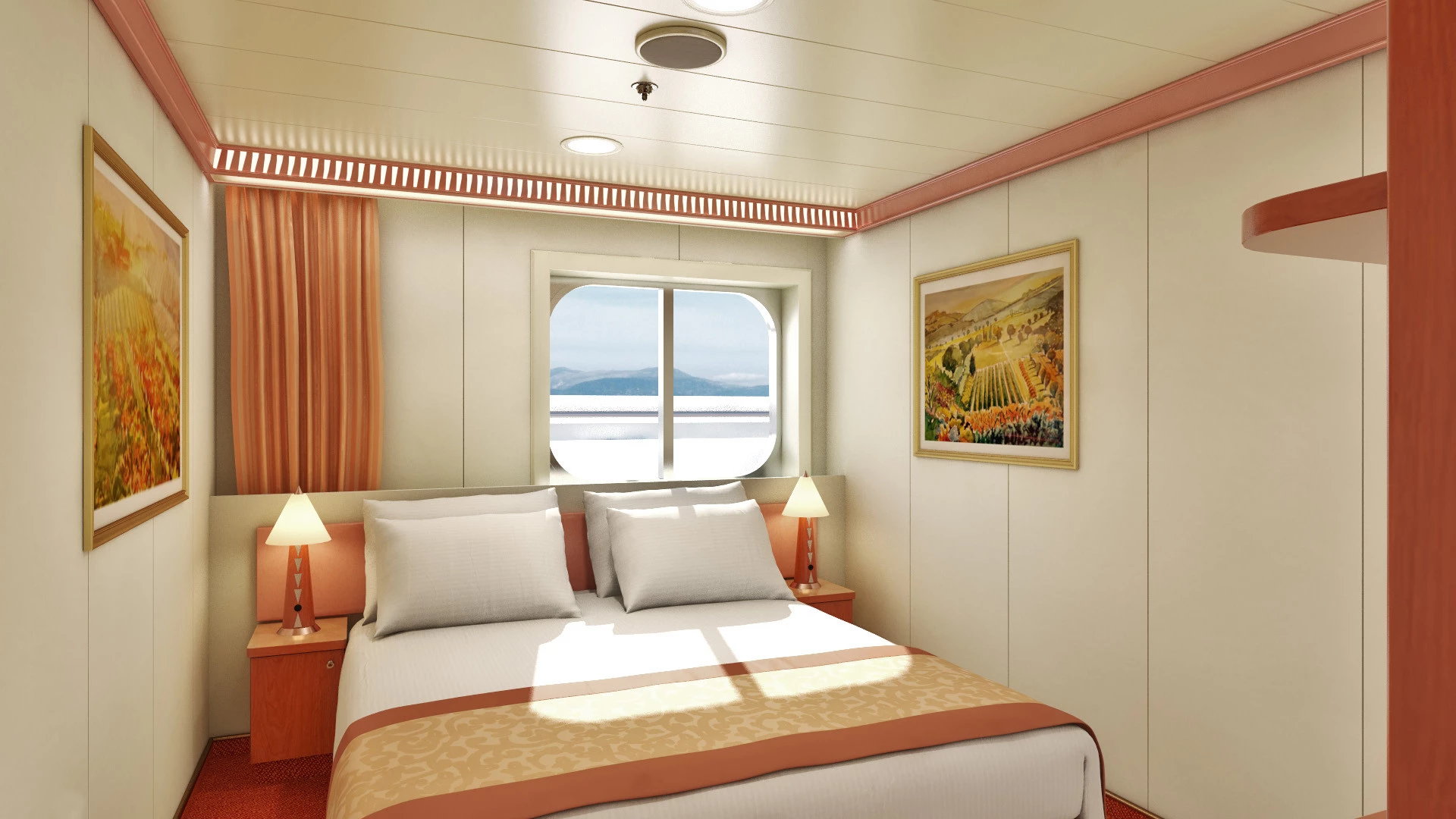 Inside 4J cabin