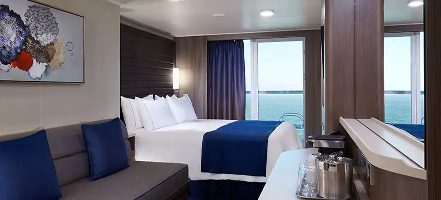 Club Balcony Suite with Larger Balcony cabin