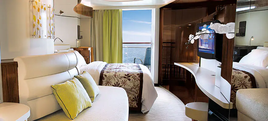 Spa Club Balcony Suite cabin