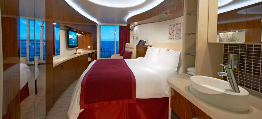 Spa Club Balcony Suite cabin