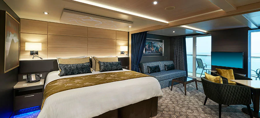Club Balcony Suite with Larger Balcony cabin