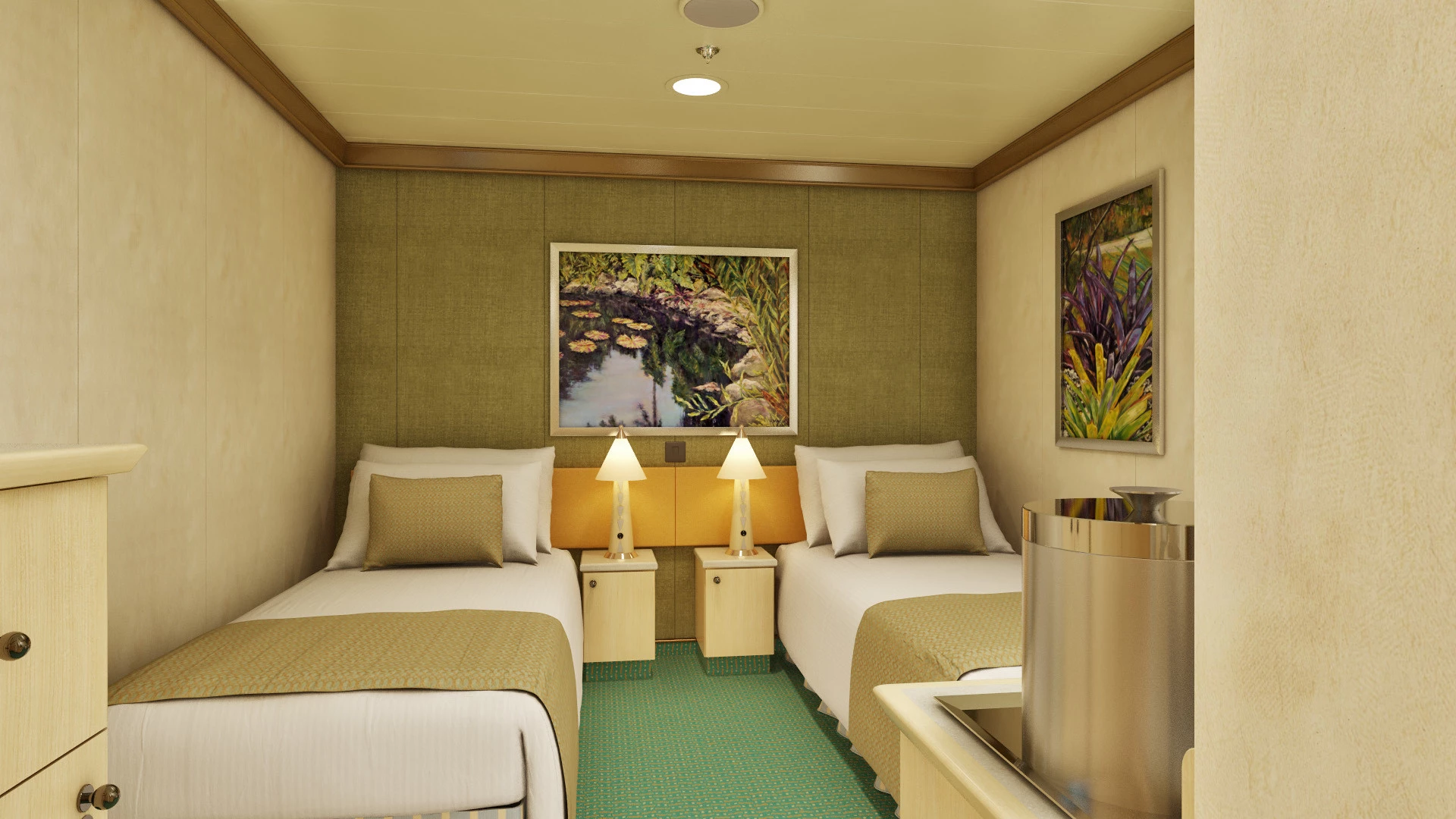 Inside 4S cabin