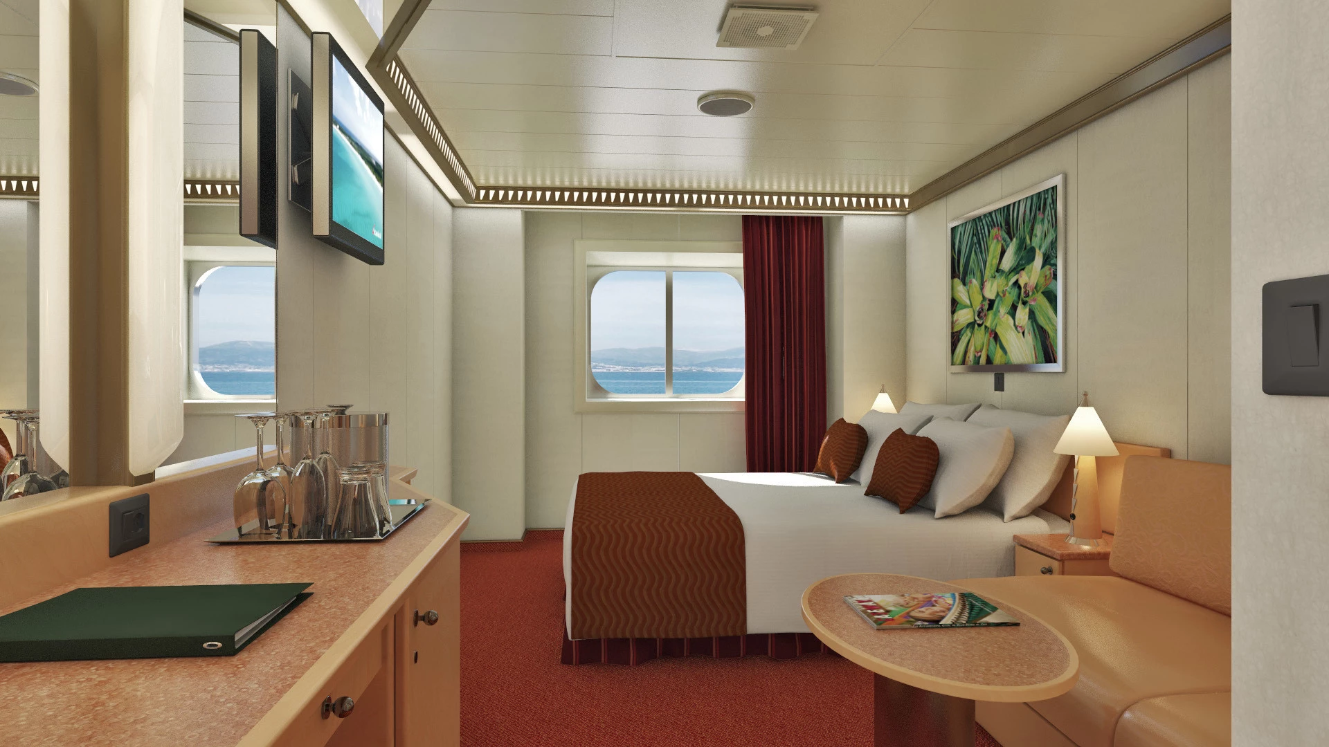 Deluxe Ocean View cabin