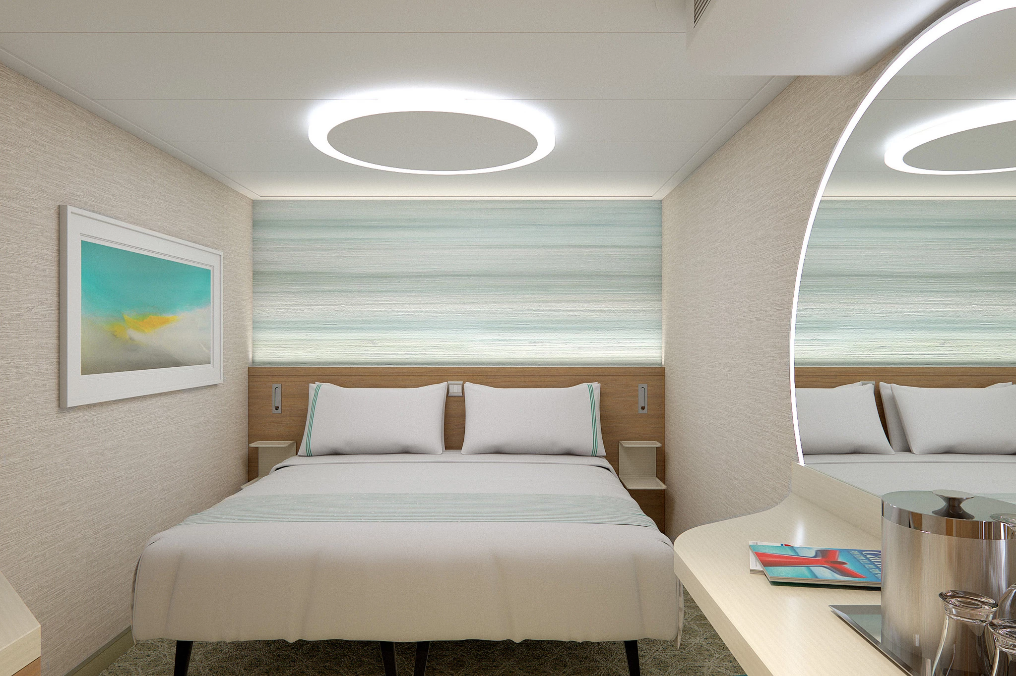 Cloud 9 Spa Interior cabin