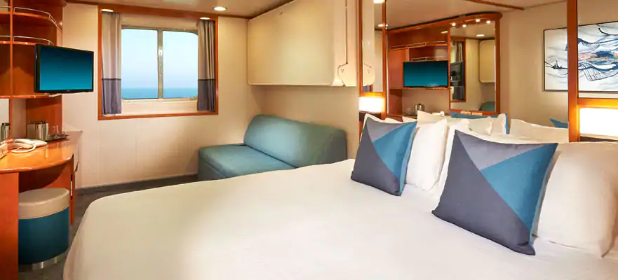 Oceanview with Picture Window cabin