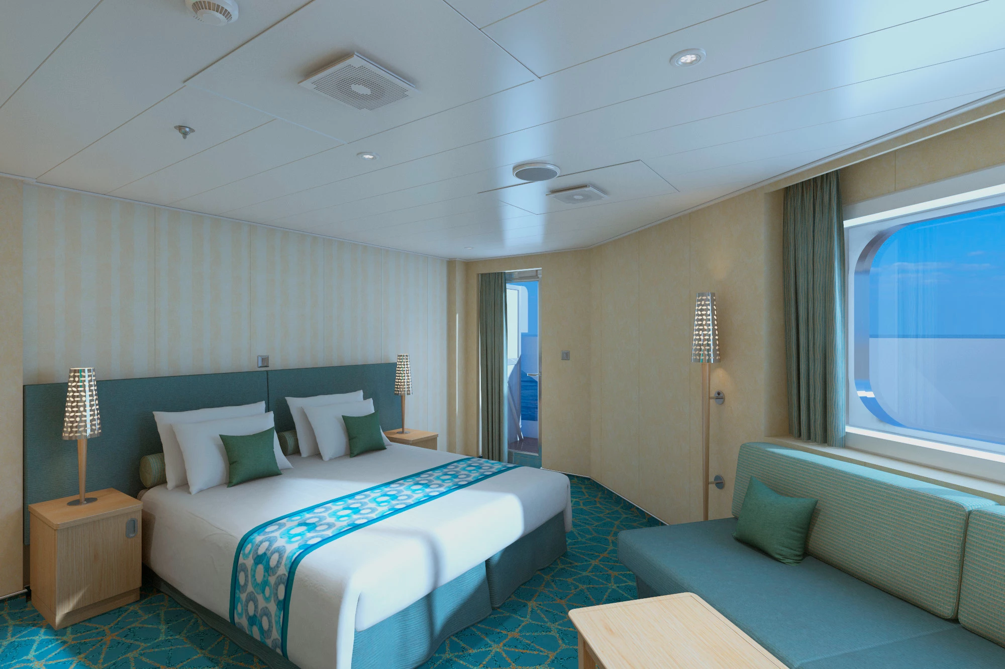 Cloud 9 Spa Suite cabin