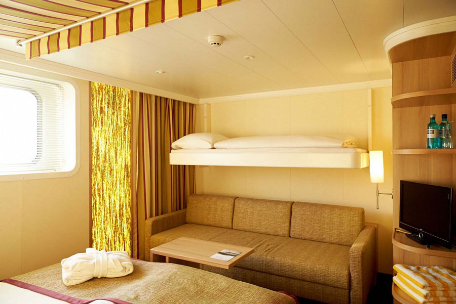 2-Bed Outside Family Cabin cabin