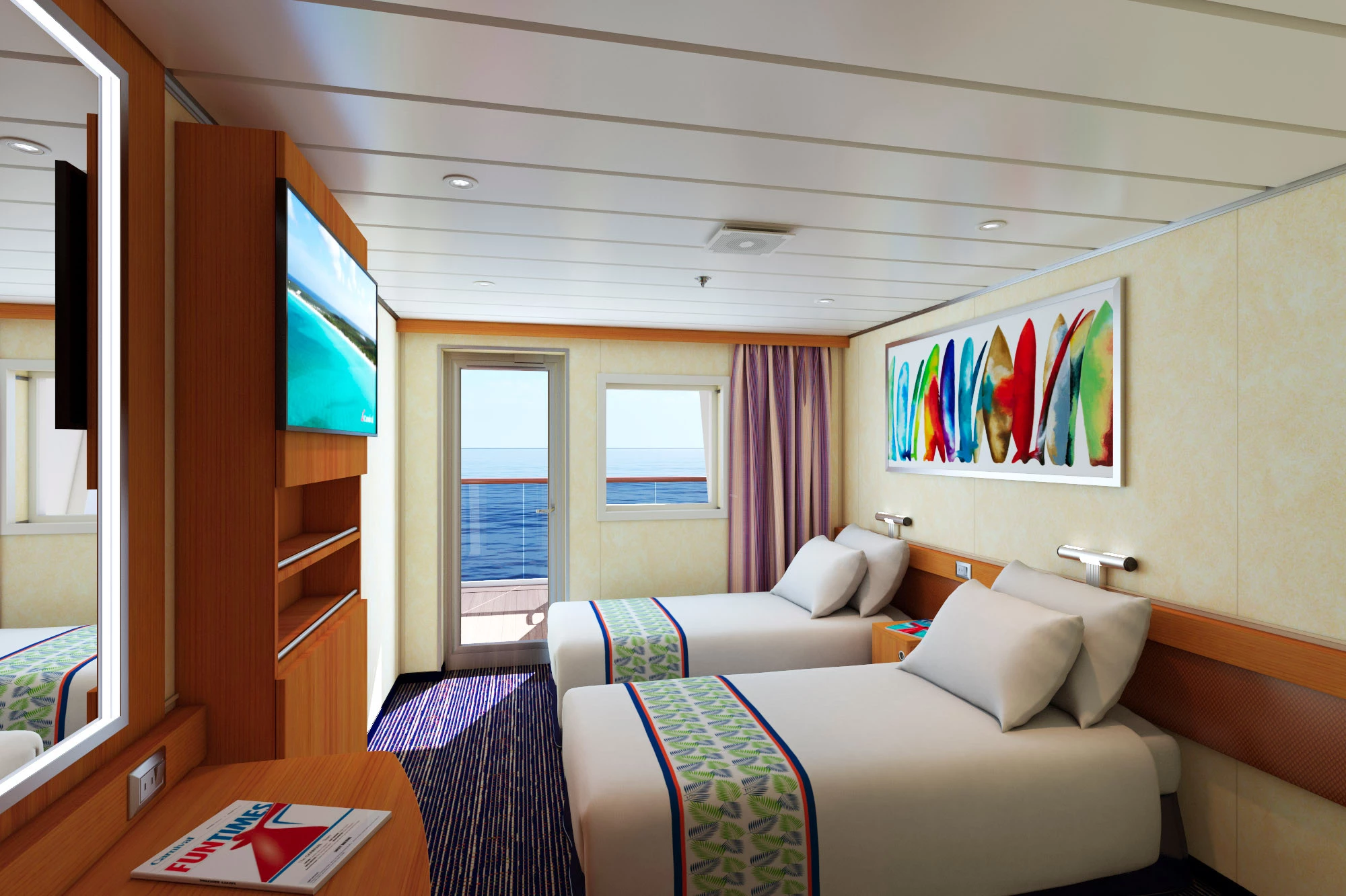 Balcony cabin
