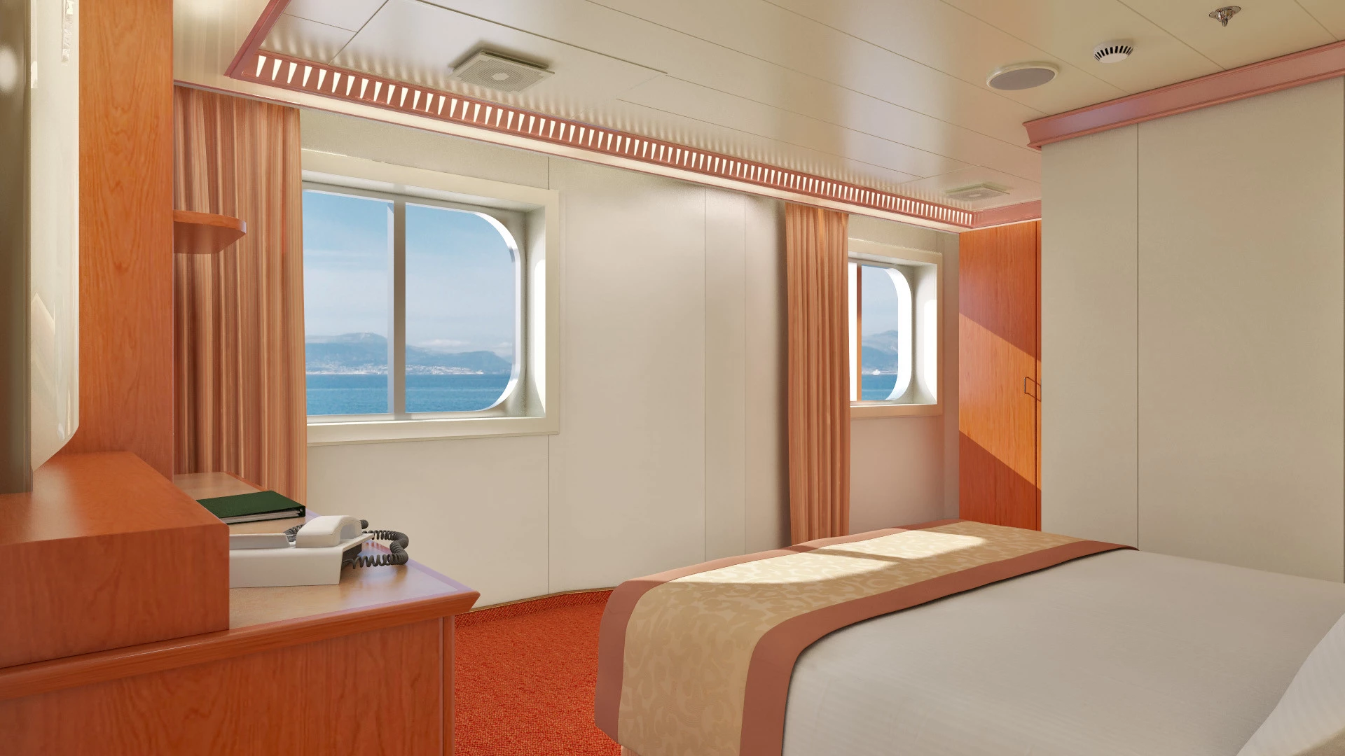 Ocean View (Obstructed Views) cabin