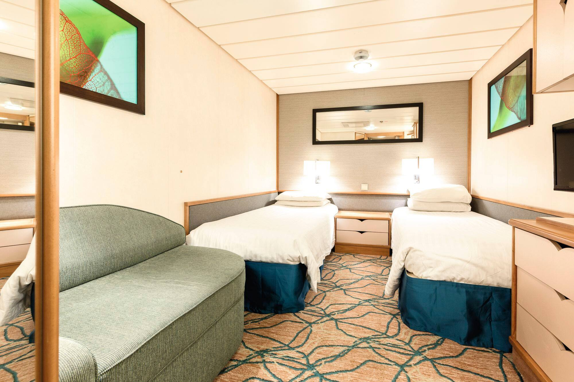 Inside cabin