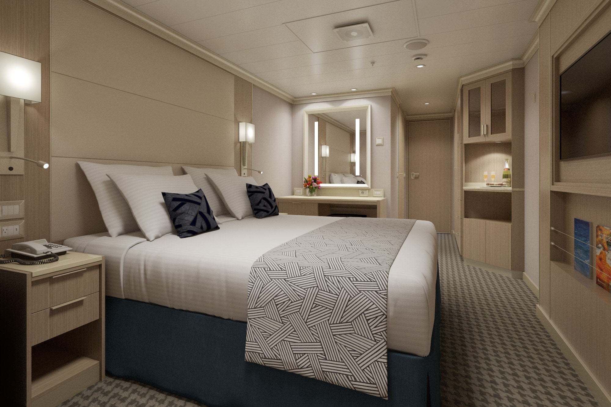Inside IQ cabin