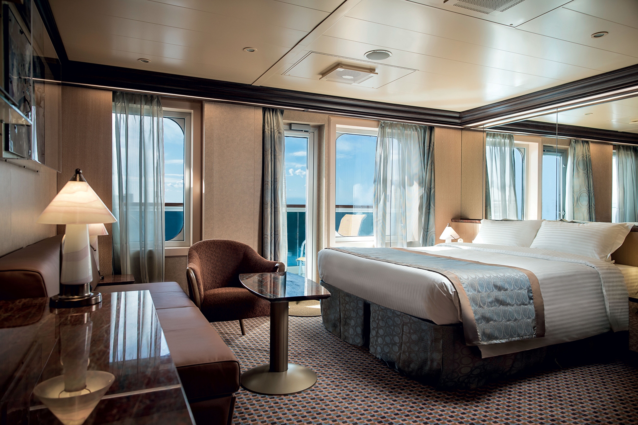 Grand Suite with Ocean View Balcony cabin