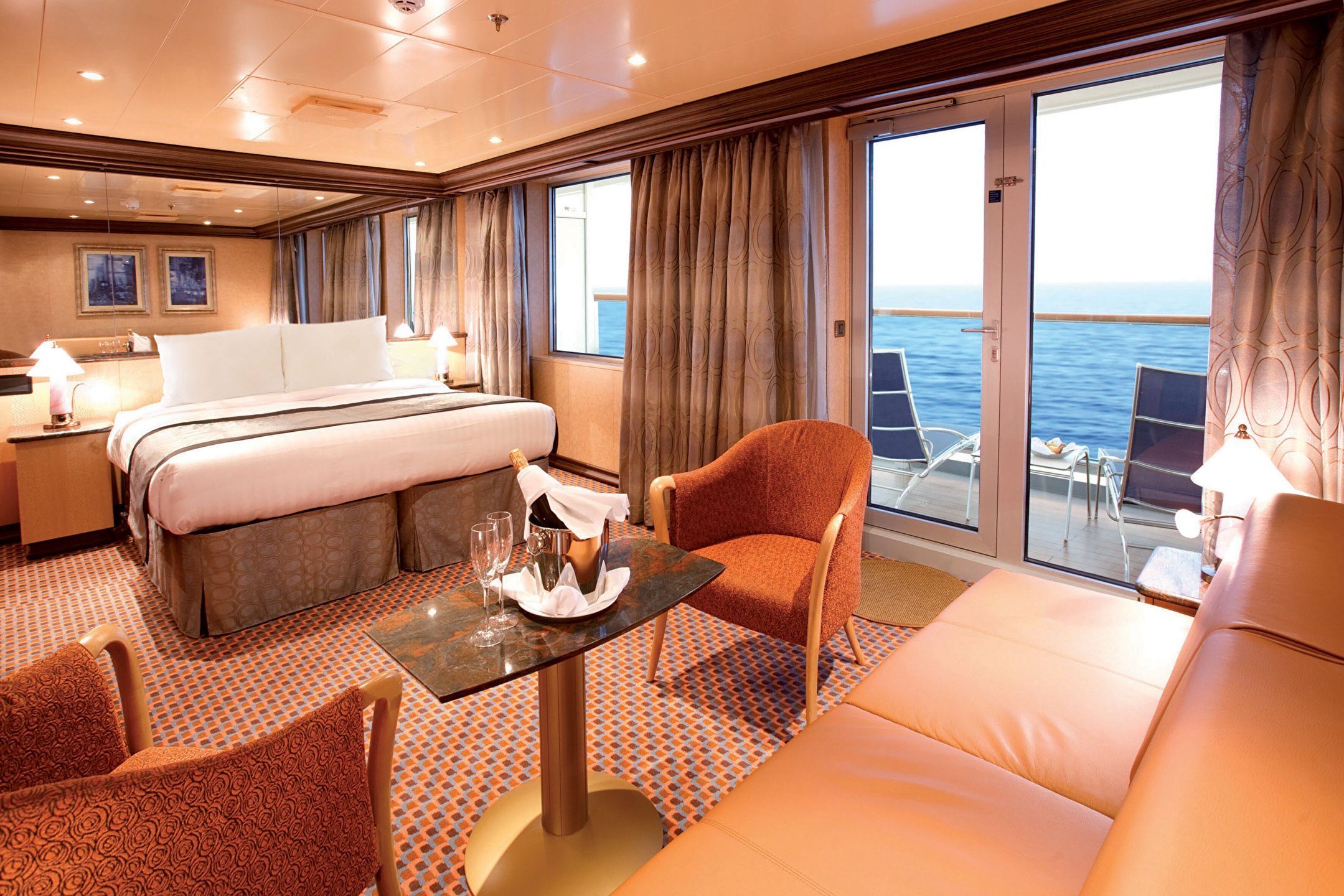 Mini Suite with Ocean View Balcony cabin