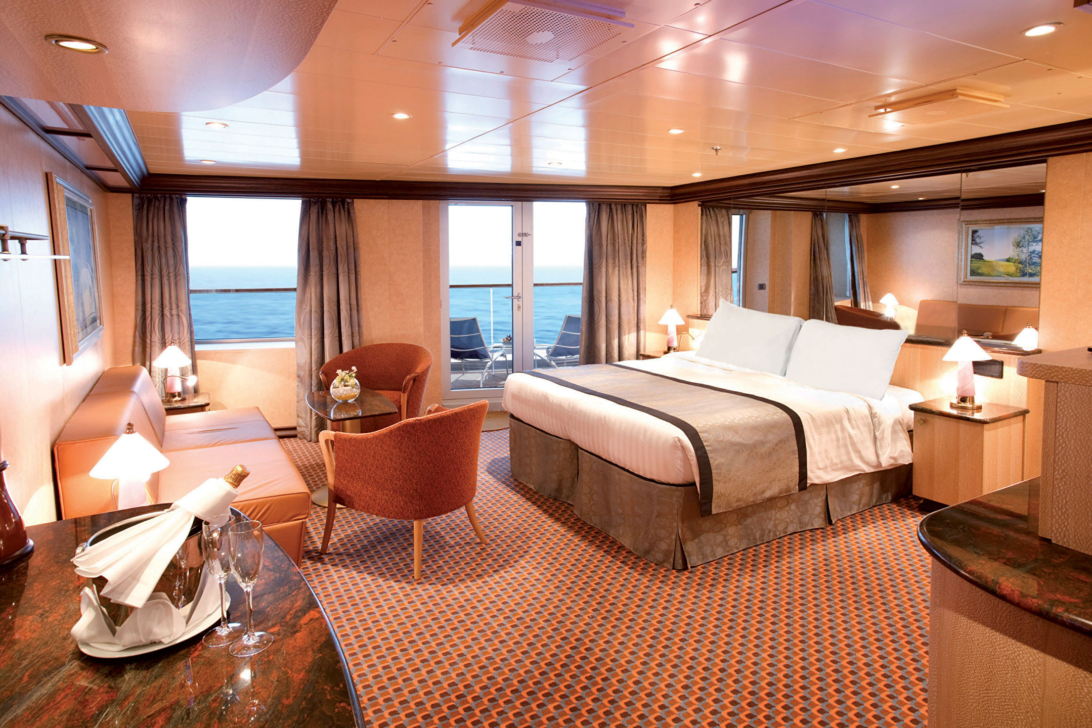 Mini Suite with Ocean View Balcony cabin