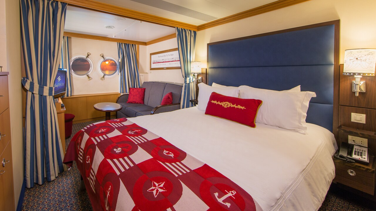 Deluxe Oceanview Stateroom Guarantee cabin