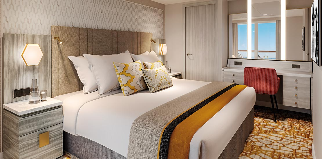 Mid Ship Suite with Balcony cabin