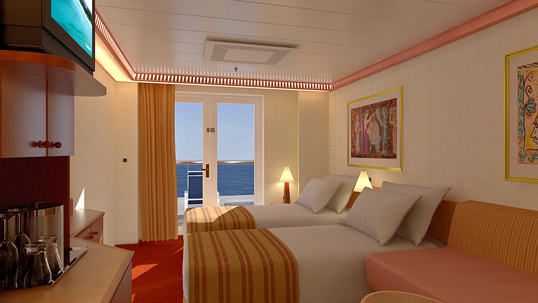 Balcony 8J cabin