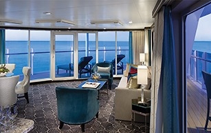 Crown Loft Suite with Balcony cabin