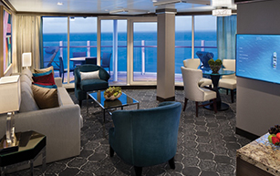 Crown Loft Suite with Balcony cabin