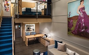 Crown Loft Suite with Balcony cabin