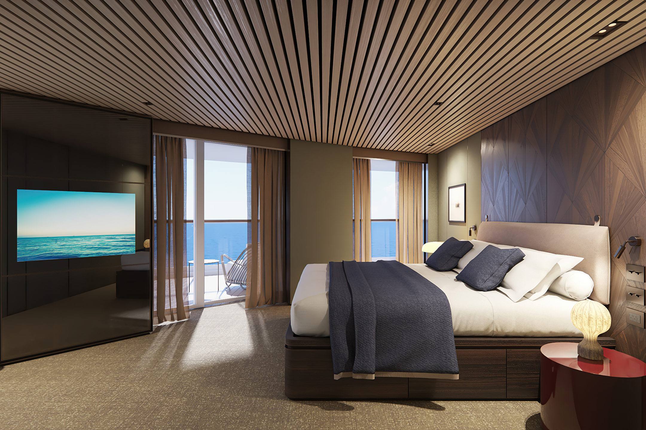 Club Balcony Suite cabin