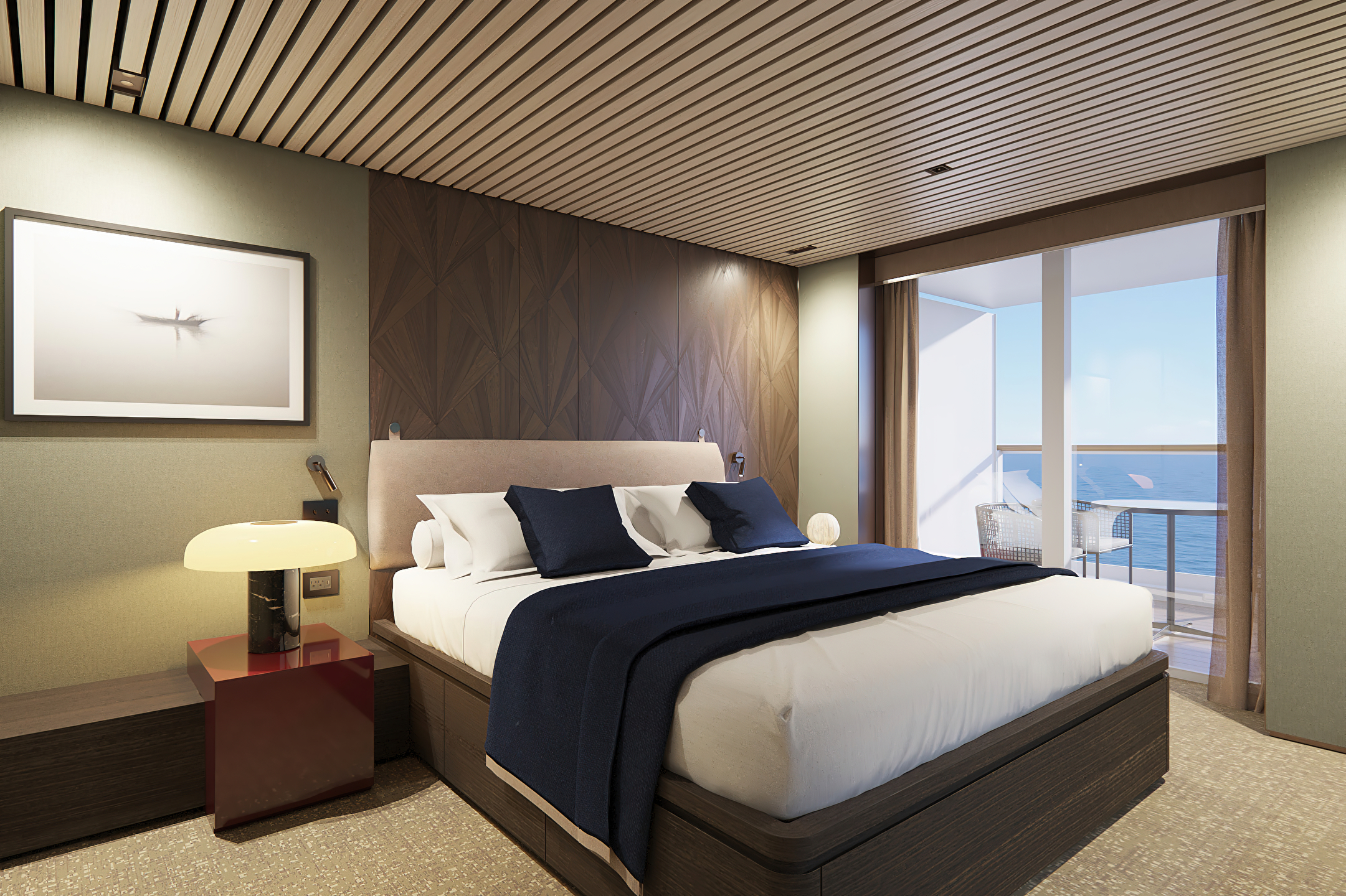 Club Balcony Suite cabin
