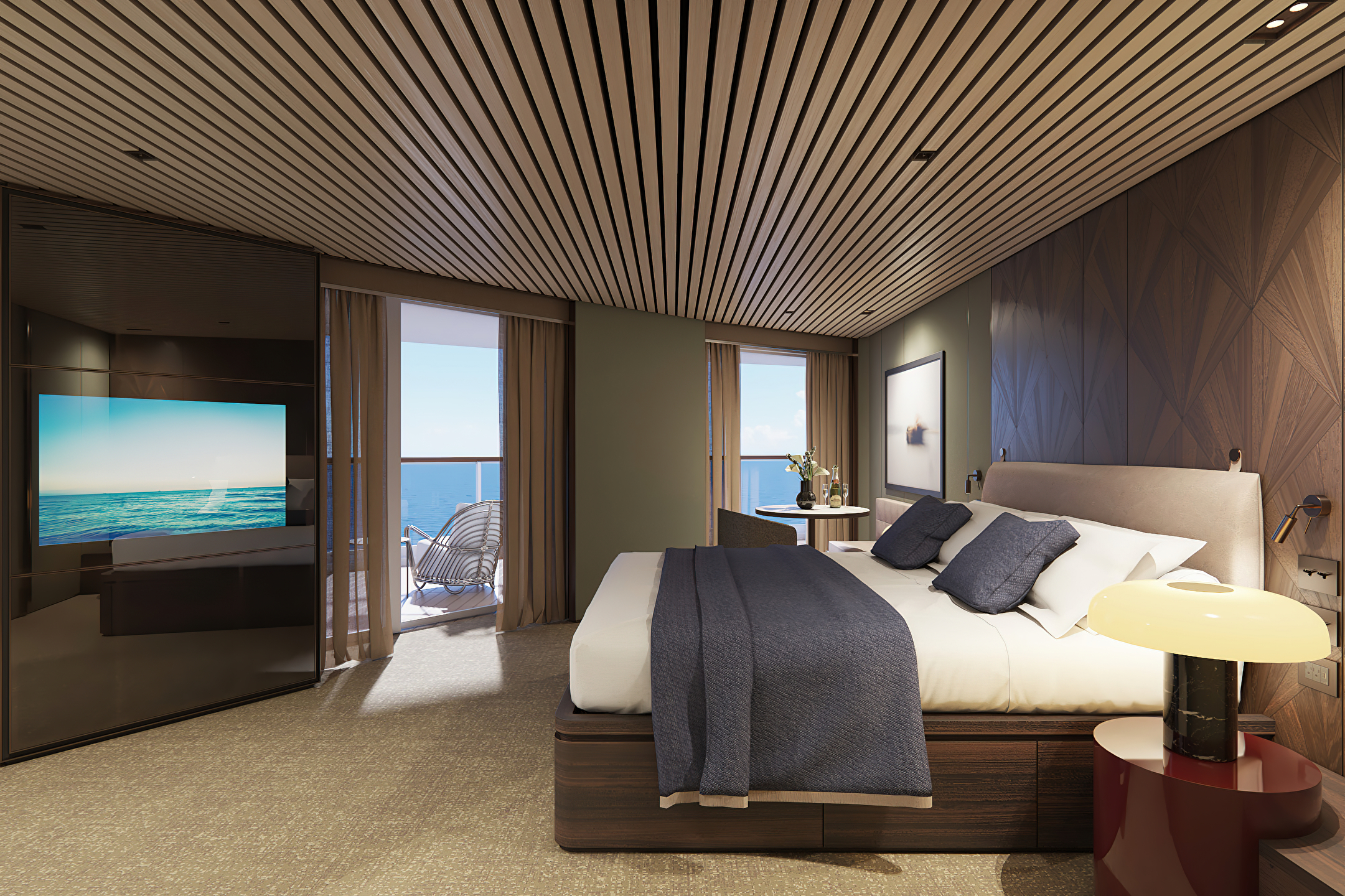 Club Balcony Suite cabin