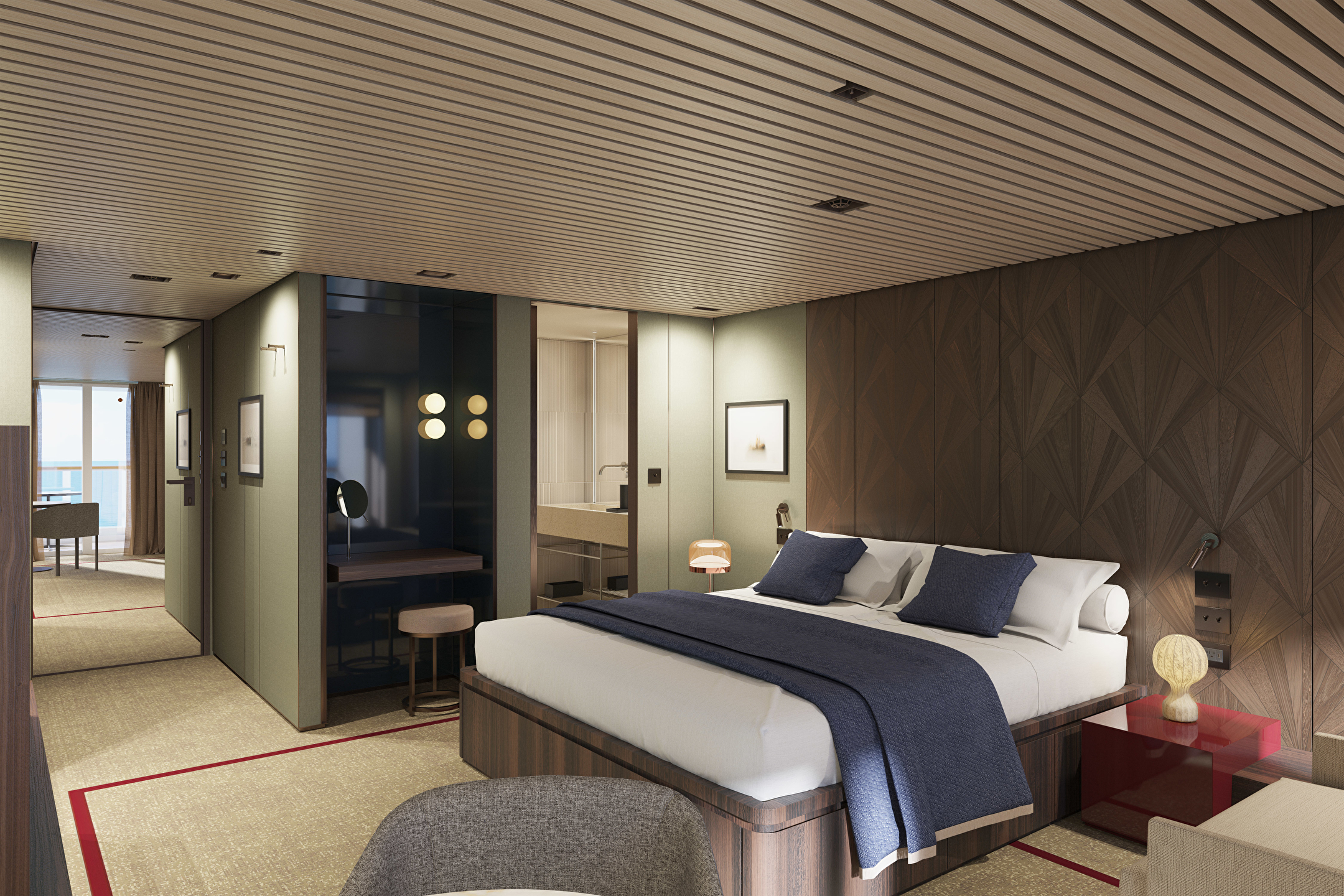 Club Balcony Suite cabin