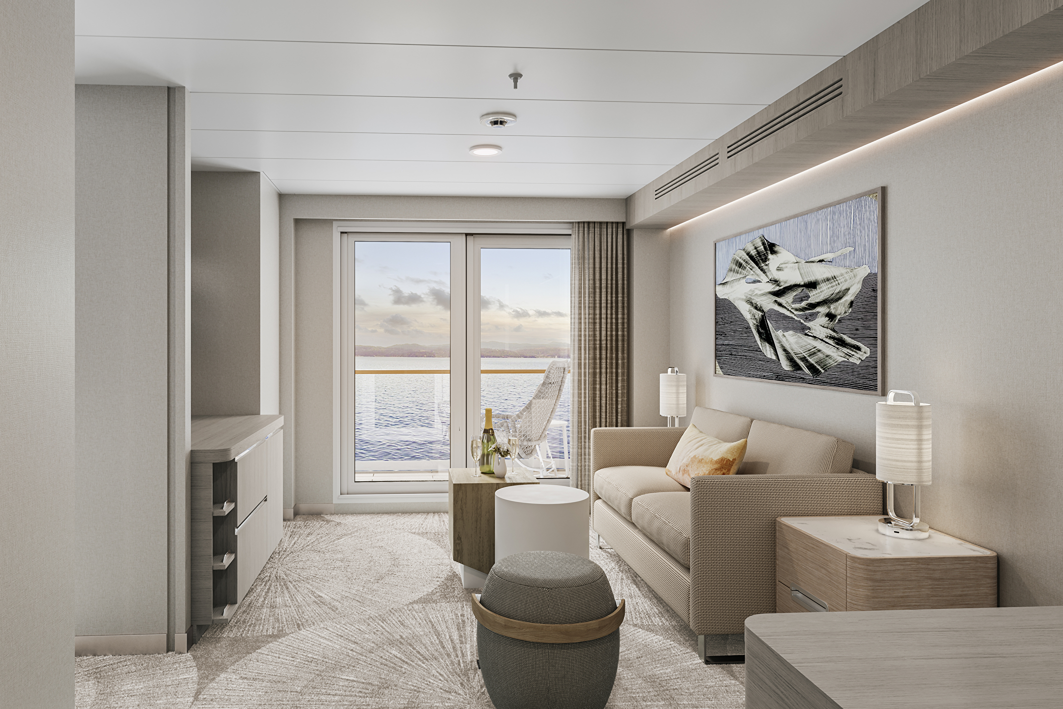 Club Balcony Suite cabin